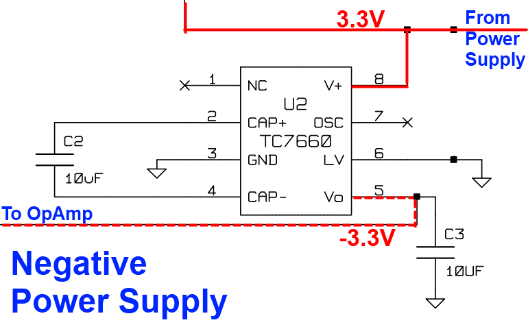 Negative Power Supplyschematic