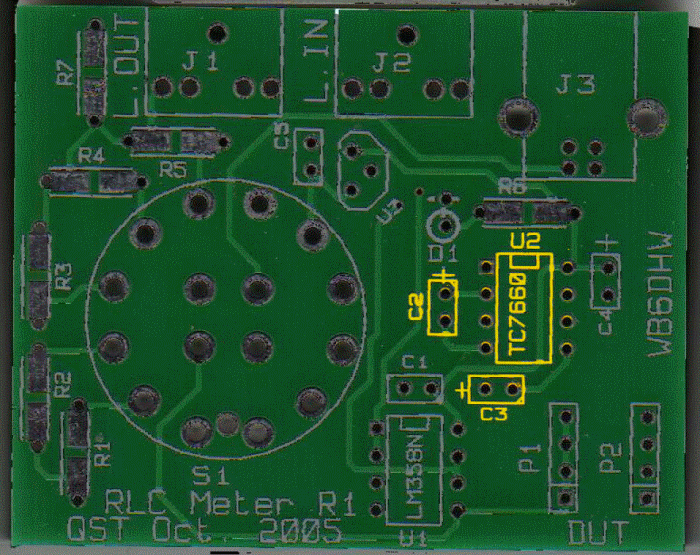 Negative Power Supply Top View