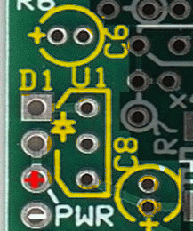 Power Supply Top View