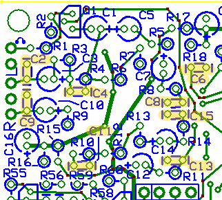 TX OpAmp Ceramic Caps