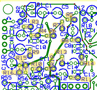 TX OpAmp Resistors