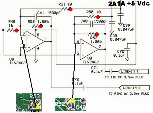 RX OpAmp Schematic