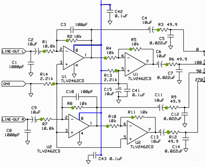 Transmit OpAmps