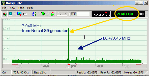 Good signal with Image Rejected