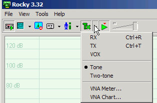 TX tone Setting in Rocky