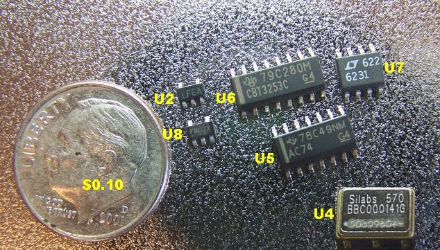 SMT ICs (minus Si570