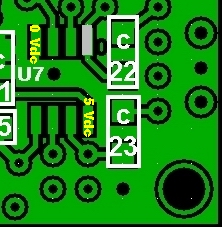 Testpoints for Opamp Pin Voltages