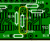 Dotted lines are for R11 leads