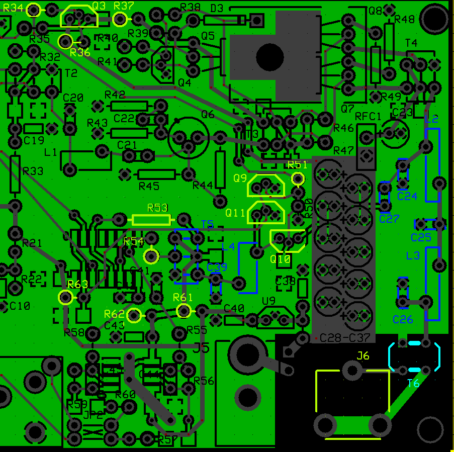 RF I/O and Switching Top View