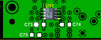 RX Opamps and Output Bottom View