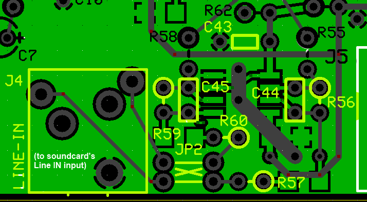 RX Opamps and Output Top View