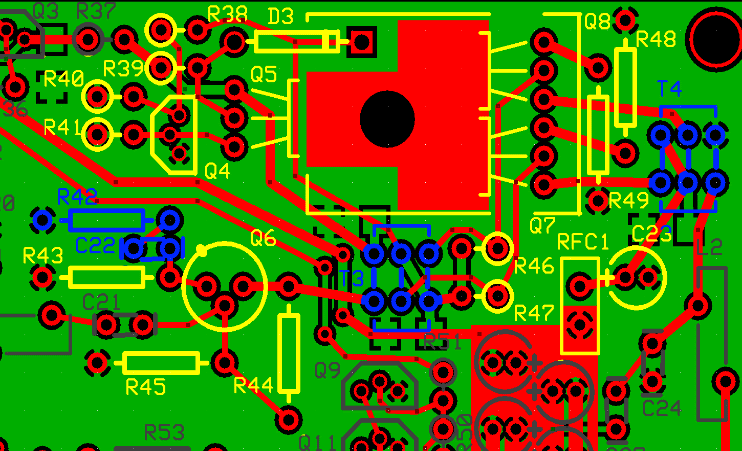 Driver/PA Top View