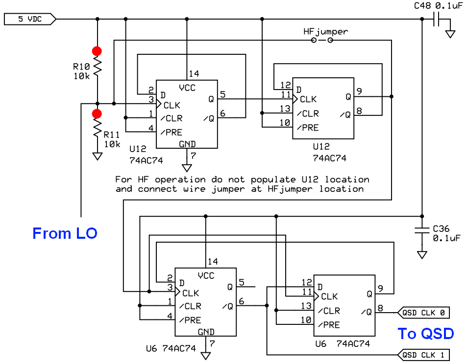 Quadrature Clock Generatorschematic