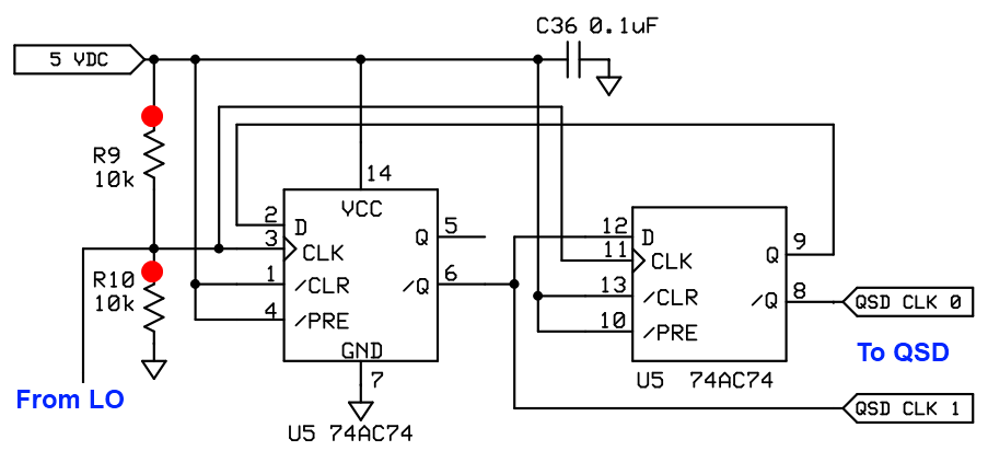 Quadrature Clock Generatorschematic