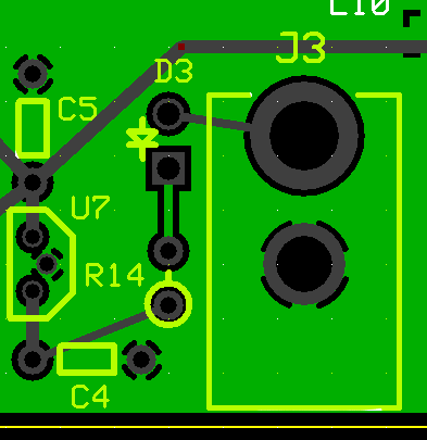 Power Supply Top View