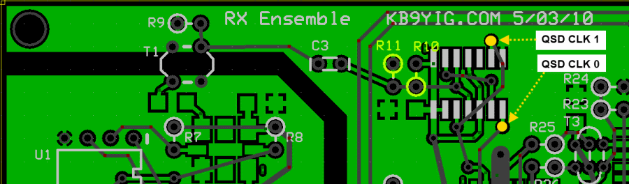 Quadrature Clock Generator Top View