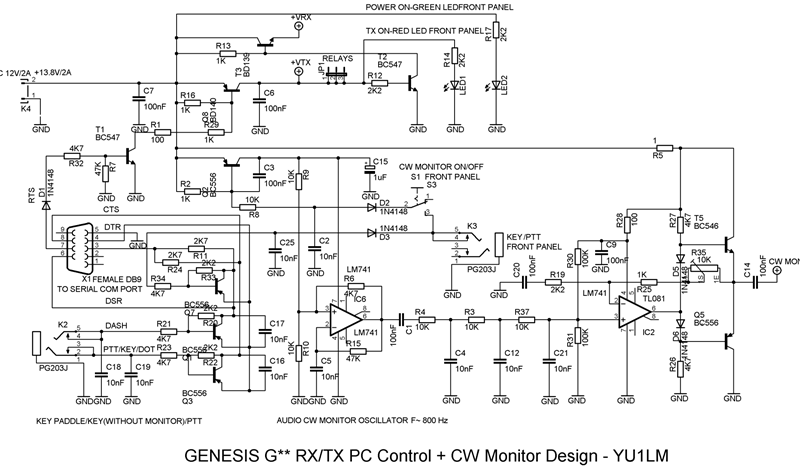 PA RX/TX Controlschematic