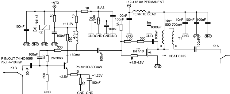 TX Driver and PAschematic