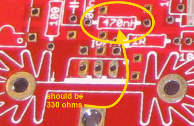 Beware - there is NO 470uH inductor here