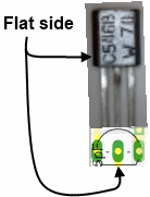 mounting a transistor - orientationj