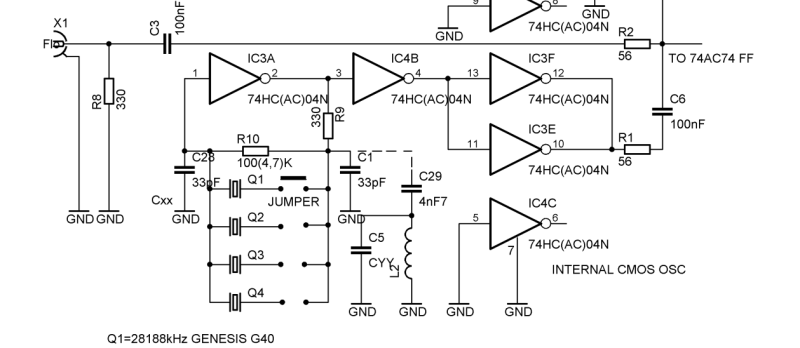 Local Oscillatorschematic