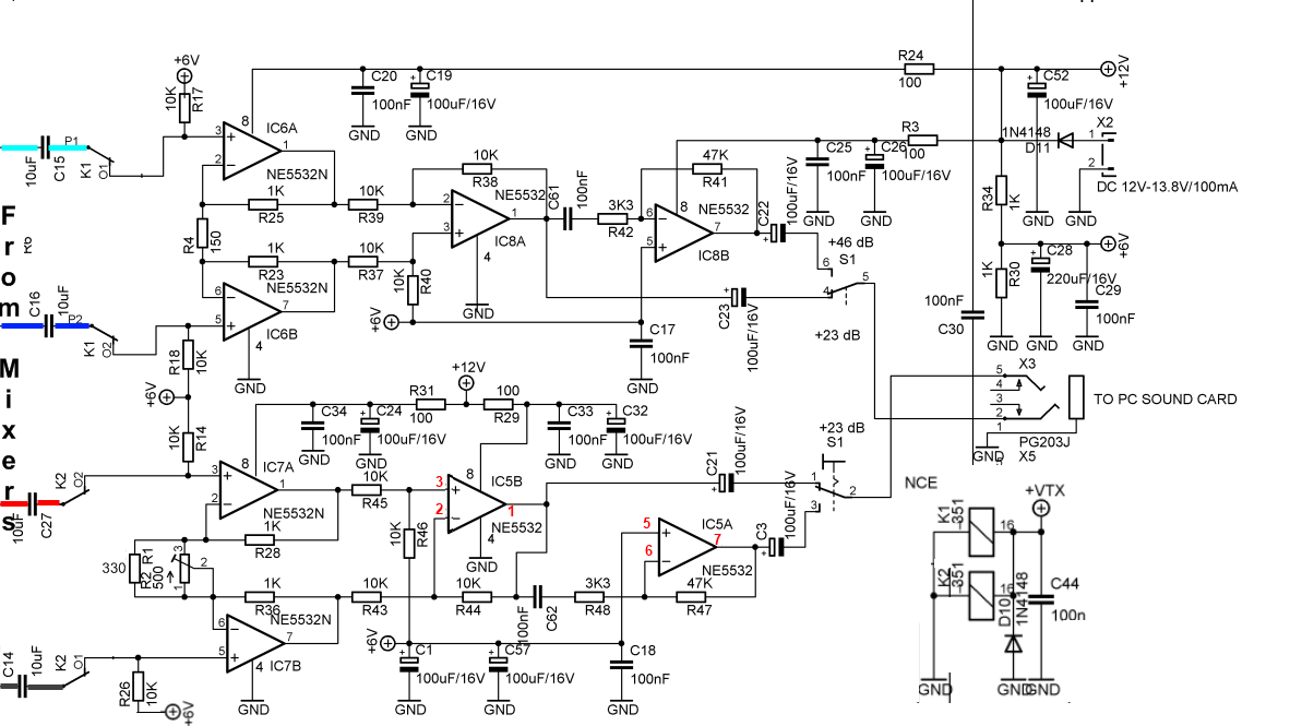 RX OpAmpsschematic