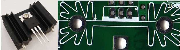 Install FET and Heat Sink photo