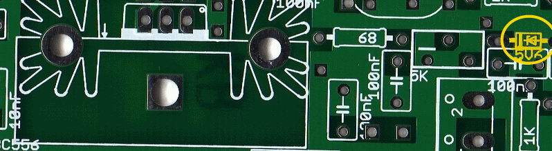 Placement of 5V6 zener diode