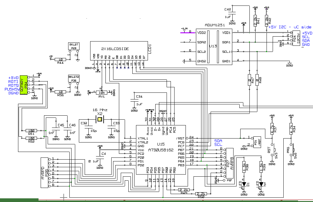 Microprocessor Controlschematic