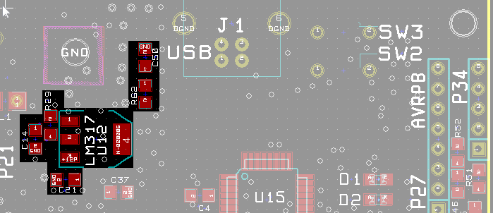 Temp Sense/Bias Ctrl Top View