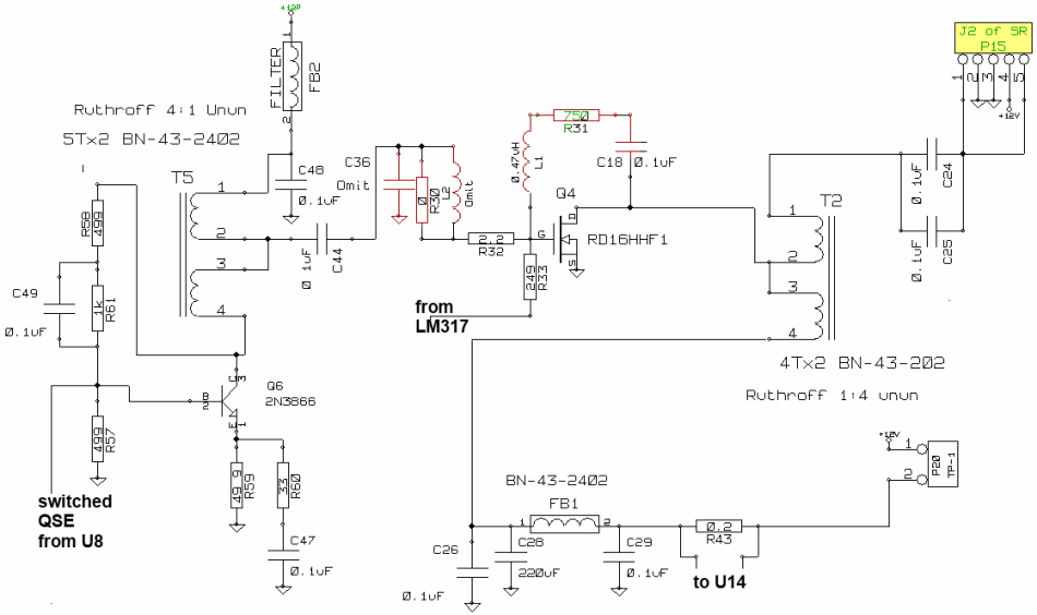 Transmitter PAschematic