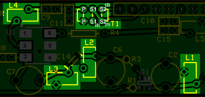 Inductors Top View